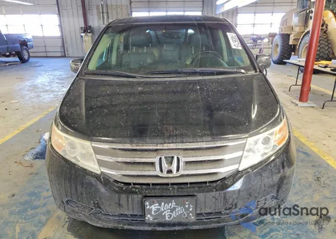 2012 Honda Odyssey Exl z USA, uszkodzony, nr VIN 5FNRL5H66CB017234